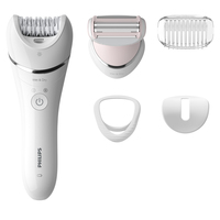 Philips Epilator Series 8000 BRE710/01 Wet and dry epilator with 5 accessories