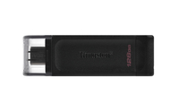 Kingston Technology DataTraveler 70 USB kľúč 128 GB USB Typ-C 3.2 Gen 1 (3.1 Gen 1) Čierna