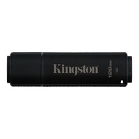 Kingston Technology DataTraveler 4000G2 USB flash meghajtó 128 GB USB A típus 3.2 Gen 2 (3.1 Gen 2) Fekete