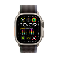 Apple Watch Ultra 2 OLED 49 mm Digitális 410 x 502 pixelek Érintőképernyő 4G Titán GPS (műhold)
