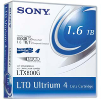 Sony Datacartridge LTO4 800 GB Leeres Datenband LTO 1,27 cm