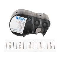 Brady M-375-1-342 printer label Black, White Self-adhesive printer label
