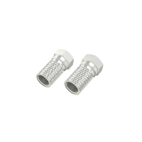 Hama 00205273 connecteur coaxial Type F 4 pièce(s)