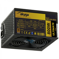 Akyga AK-U4-800 power supply unit 800 W 24-pin ATX ATX Black