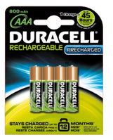 Duracell DX2400 pila doméstica Batería recargable AAA Níquel-metal hidruro (NiMH)