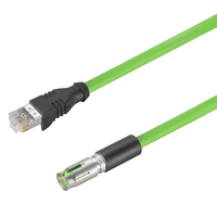 Weidmüller 2503740300 hálózati kábel Zöld 3 M Cat6a