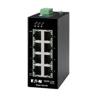 Tripp Lite NGI-U08 łącza sieciowe Nie zarządzany Gigabit Ethernet (10/100/1000) Czarny