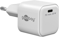 Goobay 65370 oplader voor mobiele apparatuur Hoofdtelefoons, Laptop, Smartphone, Tablet Wit AC Snel opladen Binnen