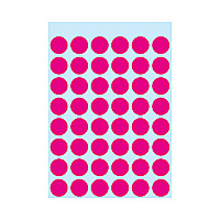 HERMA Multi-purpose labels ø 12mm pink 240 pcs. etiqueta autoadhesiva Rojo 240 pieza(s)