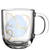 LEONARDO 033229 Tasse Blau, Gold, Transparent Tee