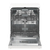 Hisense HS673C60WUK dishwasher Freestanding 16 place settings C