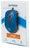 Manhattan Edge USB-Maus, USB, optisch, kabelgebunden, drei Tasten plus Mausrad, 1000 dpi, blau