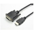 Nilox NX080200101 cavo e adattatore video 0,15 m HDMI tipo A (Standard) DVI-D Nero