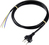 BASETech XR-1638089 cable de transmisión Negro 2 m Enchufe tipo J