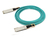 Aruba, a Hewlett Packard Enterprise company R0Z27A cavo a fibre ottiche 7 m QSFP28 Colore menta