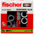 Fischer DuoPower 20 szt. Wtyczka ścienna 70 mm