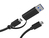 ICY BOX IB-CB031 USB kábel 1 M USB 3.2 Gen 2 (3.1 Gen 2) USB A/USB C USB C Fekete