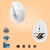 Logitech Lift ratón mano derecha RF Wireless + Bluetooth Óptico 4000 DPI