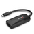 Lindy 43337 câble vidéo et adaptateur 0,13 m USB Type-C DisplayPort Noir