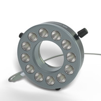 Artikelbild - LED-Ringlicht RL12-24V, 50 mm - 800 mm (optimal ca. 140 mm), grün (528 nm)