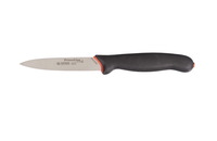 Gemüsemesser mittelspitz 10 cm, schwarz PrimeLine Chef Giesser - Made in