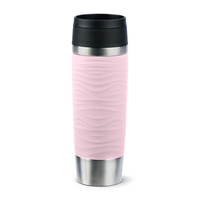 EMSA TRAVEL MUG Waves 0,5 L Pastellrosa EMSA Travel Mug Classic Wave