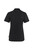 Damen Poloshirt MIKRALINAR®, schwarz, L - schwarz | L: Detailansicht 3