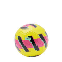 Mini Football Learning Ball Size 1 - Yellow/pink - 1