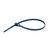RS PRO Nylon, Metall-detektierbar Kabelbinder lösbar Blau 4,5 mm x 250mm, 100 Stück