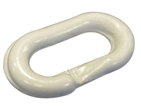 Plastic Joining Links 8mm White (Pack 4)