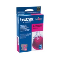 Brother Tintapatron LC980M, 260 oldal, Magenta