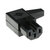 MPE-Garry C15 Power connector female right angled for 120 °C