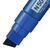 Pentel N50XL Permanent Marker Jumbo Chisel Tip 17mm Line Blue (Pack 6)