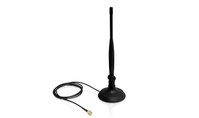 Antenne, SMA WLAN mit magnetischem Standfuß und Kippgelenk 4 dBi, Delock® [88413]