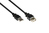 Verlängerungskabel USB 2.0 Stecker A an Buchse A, schwarz, 0,15m, Good Connections®