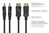 Adapter DisplayPort 1.4 Stecker an HDMI 2.0b Buchse, 4K @60Hz, vergoldete Kontakte, ca. 20cm, Good C