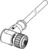 Sensor-Aktor Kabel, M12-Kabeldose, abgewinkelt auf offenes Ende, 4-polig, 10 m,