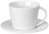 Kaffee-/Cappuccino-Untertasse Bebida; 13 cm (Ø); weiß; rund; 6 Stk/Pck