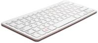 Raspberry Pi® RPI-KEYB (US)-RED/WHITE USB Billentyűzet US angol, QWERTY Fehér, Piros USB hub