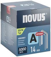 Novus Tools 042-0764 Tűzőkapcsok 53-as típus 5000 db Méret (H x Sz x Ma) 14 x 11.3 x 14 mm