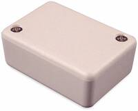 Műanyag euro ház 50x35x20 mm szürke