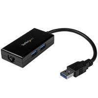USB3 to GB Network Adapter 2 Port Hub