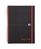 Black n Red A5 Wirebound Polypropylene Cover Notebook Ruled 140 Pages Black/Red (Pack 5)