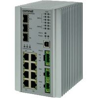 Managed Switch,8 Port 10/100Tx 3 Port 100/1000Fx SFP, 2 SFP Ports Support 2.5Gb SFPs, DIN/WM, NO PSU Switch di rete