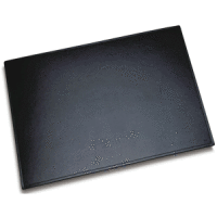 Mousepad Modena Leder schwarz