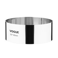 Vogue Mousse Ring 35 x 90mm Silver Colour Stainless Steel