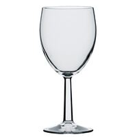 Utopia Saxon Wine Goblets in Clear Made of Glass 12 oz / 340 ml - 48