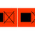 Versandaufkleber - Übereinander stapeln verboten - 148 x 210 mm, 500 Warnetiketten, Papier rot-schwarz