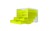 Schubladenbox styroswingbox light transparent / neon-gelb