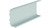 Griffmulden Ida horizontal, C-Profil, 6000mm, Alu weiss RAL9016 pulverbeschichtet matt